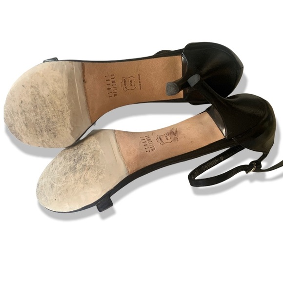 Stuart Weitzman Nunaked Heeled Sandal in Black - Picture 12 of 12